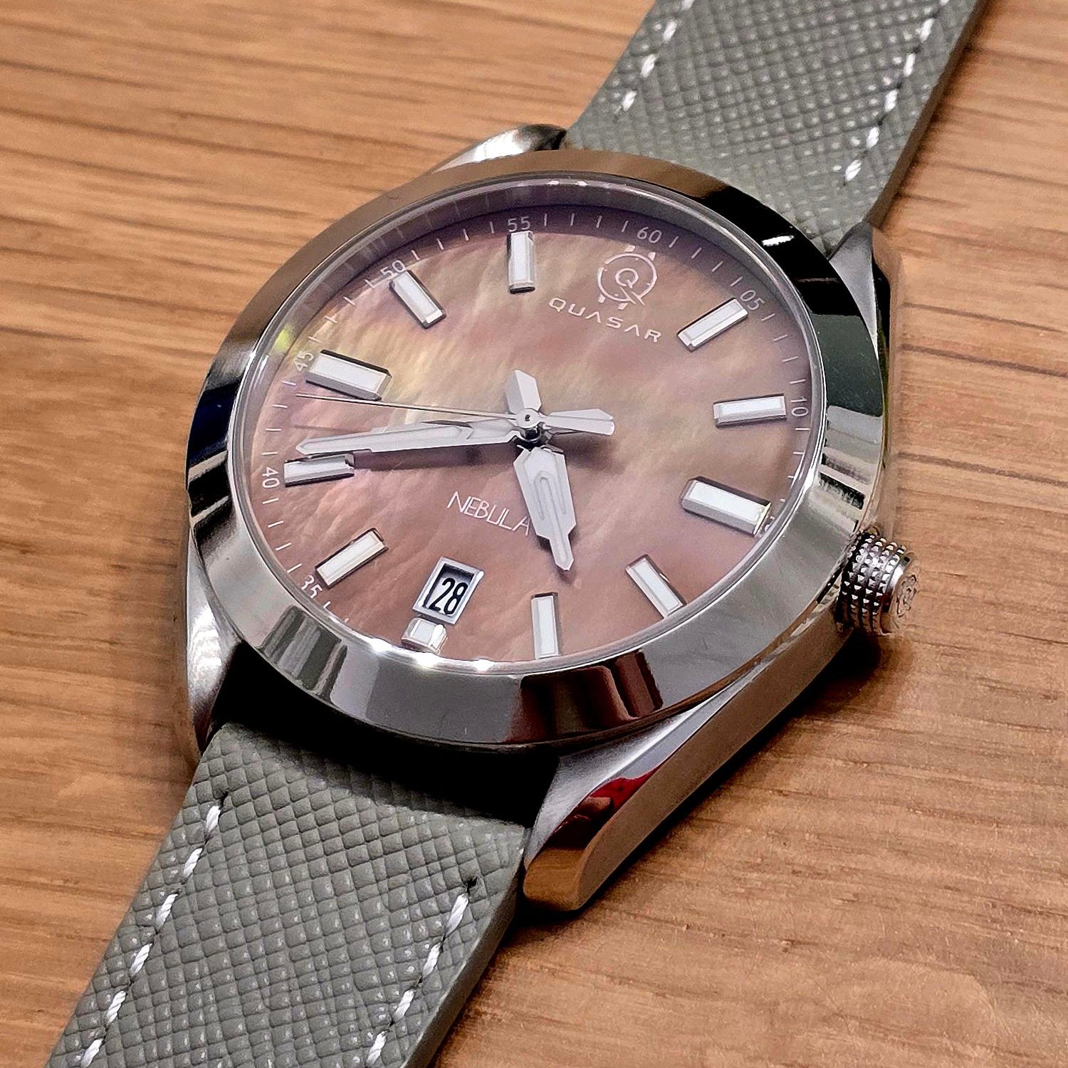 NEBULA Automatic Gold Mother of Pearl