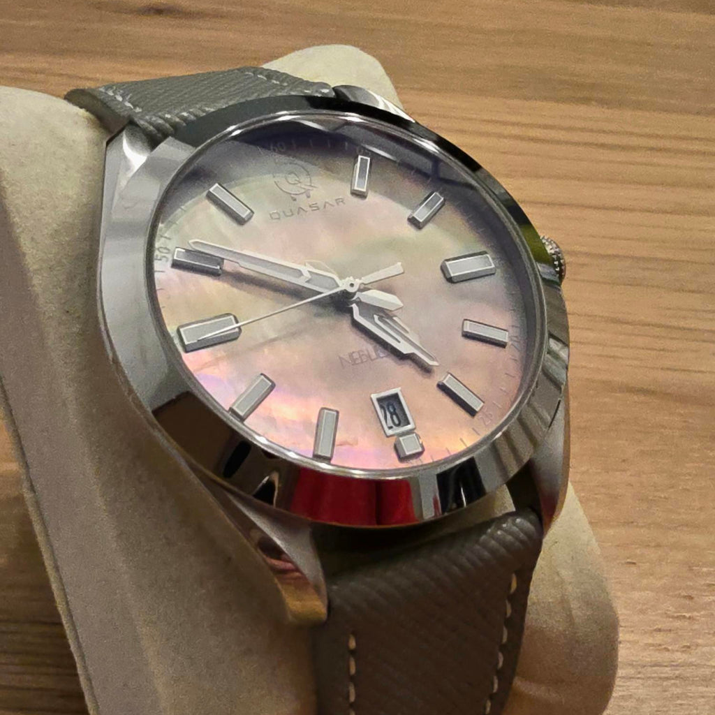 NEBULA Automatic Gold Mother of Pearl