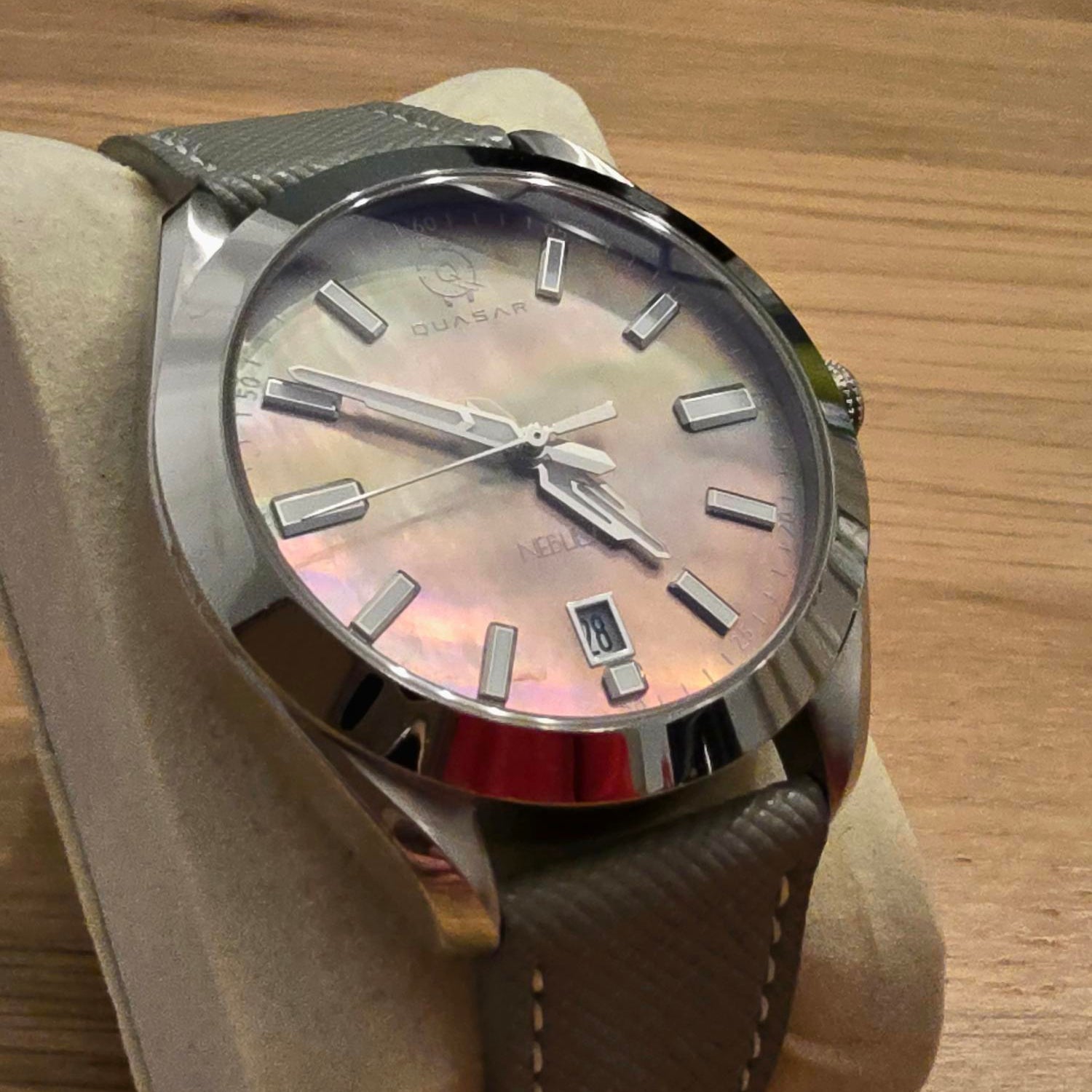 NEBULA Automatic Gold Mother of Pearl