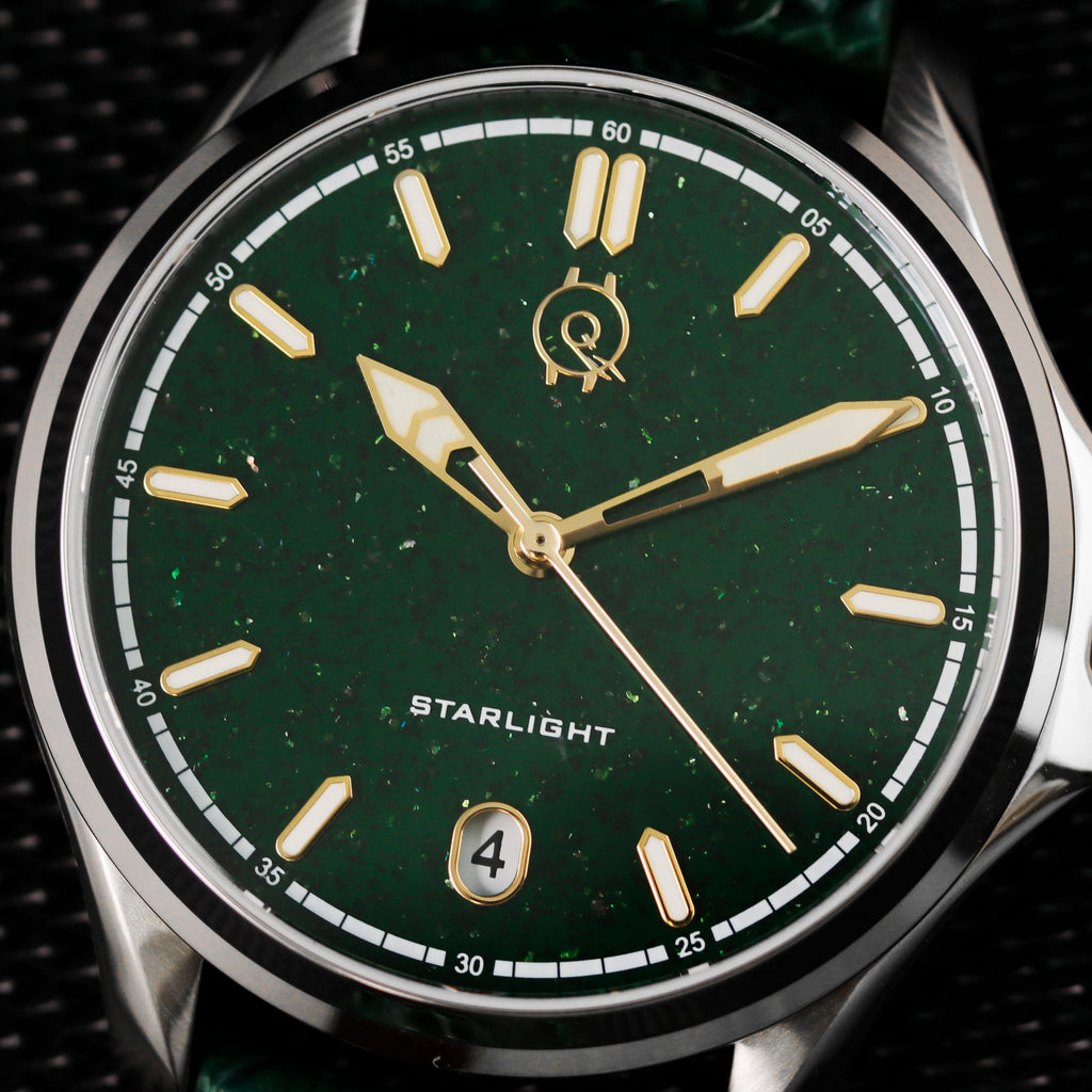Starlight V2 Automatic Emerald Green Aventurine