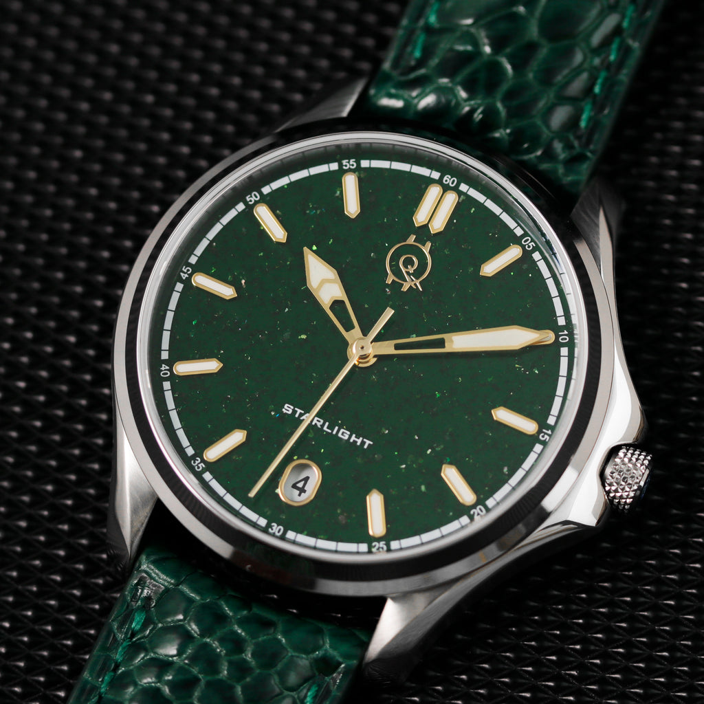 Starlight V2 Automatic Emerald Green Aventurine
