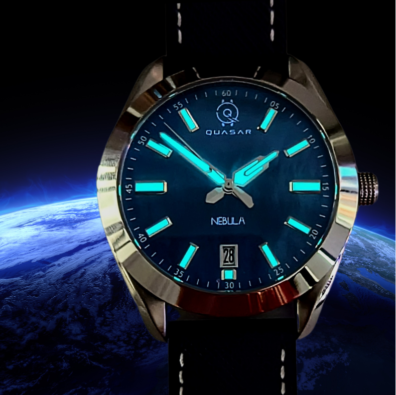 NEBULA Automatic Green Mother of Pearl