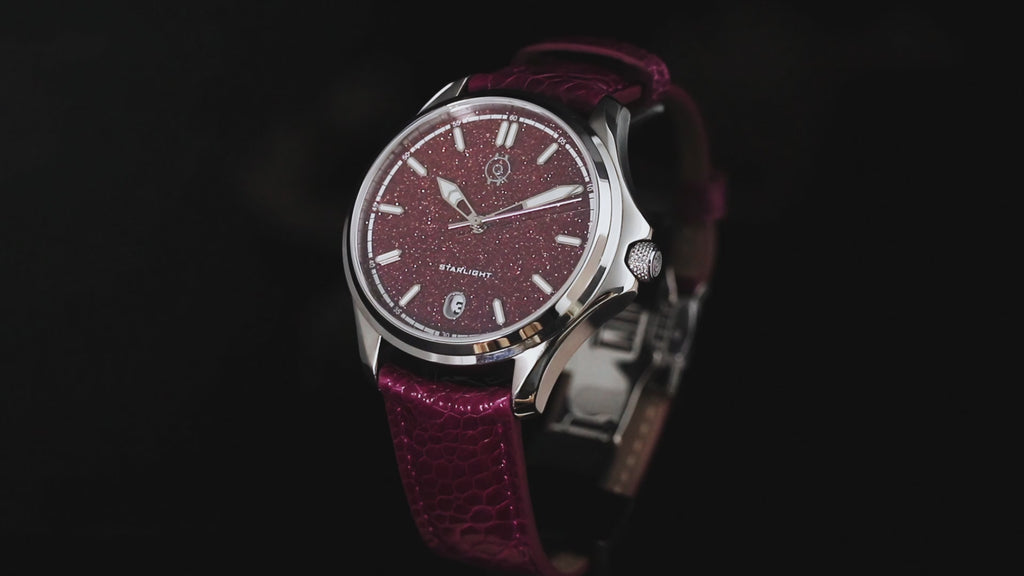 Starlight V2 Automatic Cosmic Cherry Aventurine