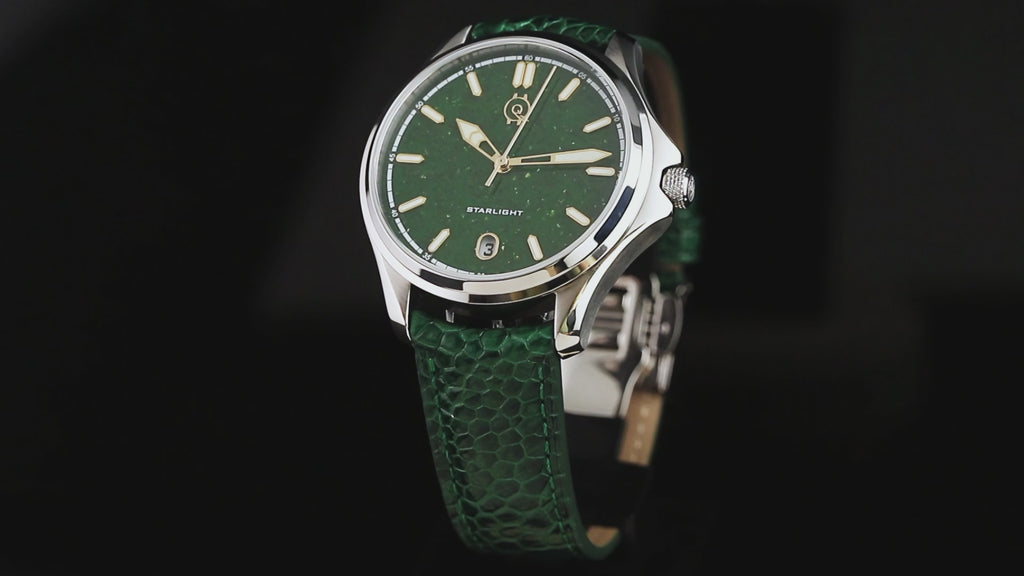 Starlight V2 Automatic Emerald Green Aventurine